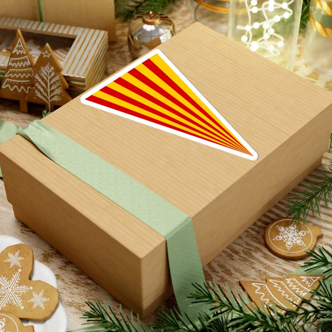 Imperial Flag of Nader Shah 2nd Series - No. 1 (Iran) STICKER Vinyl Kiss-Cut Decal - The Sticker Space