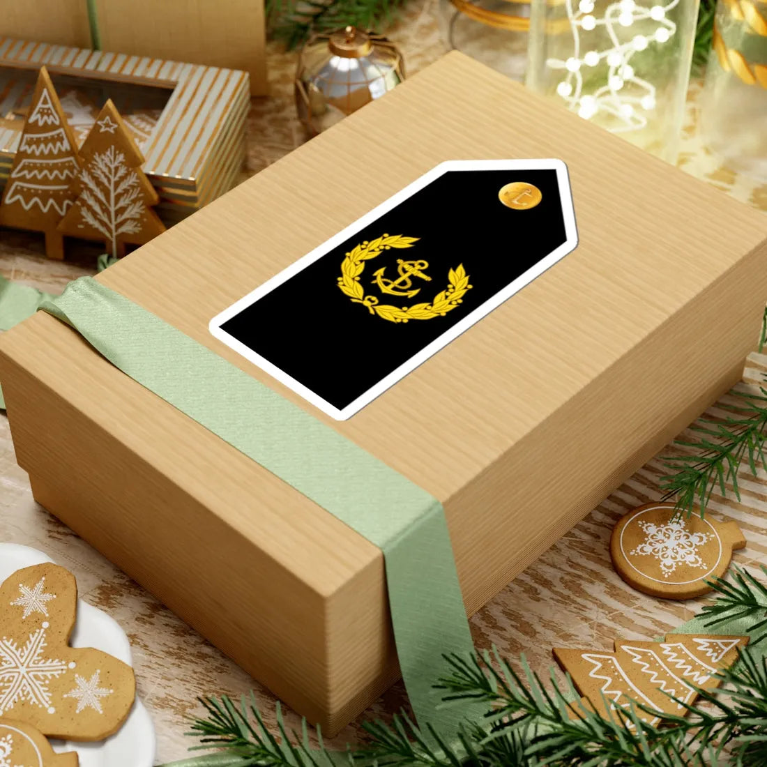 India Navy OR 7 (India) (Military Rank) STICKER Vinyl Kiss-Cut Decal - The Sticker Space