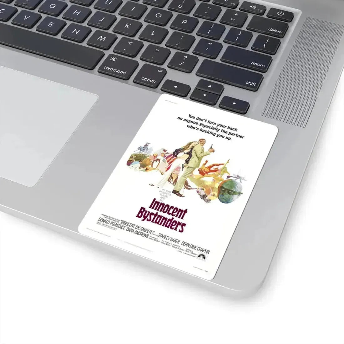 Innocent Bystanders 1972 Movie Poster - STICKER Vinyl Kiss-Cut Decal - The Sticker Space