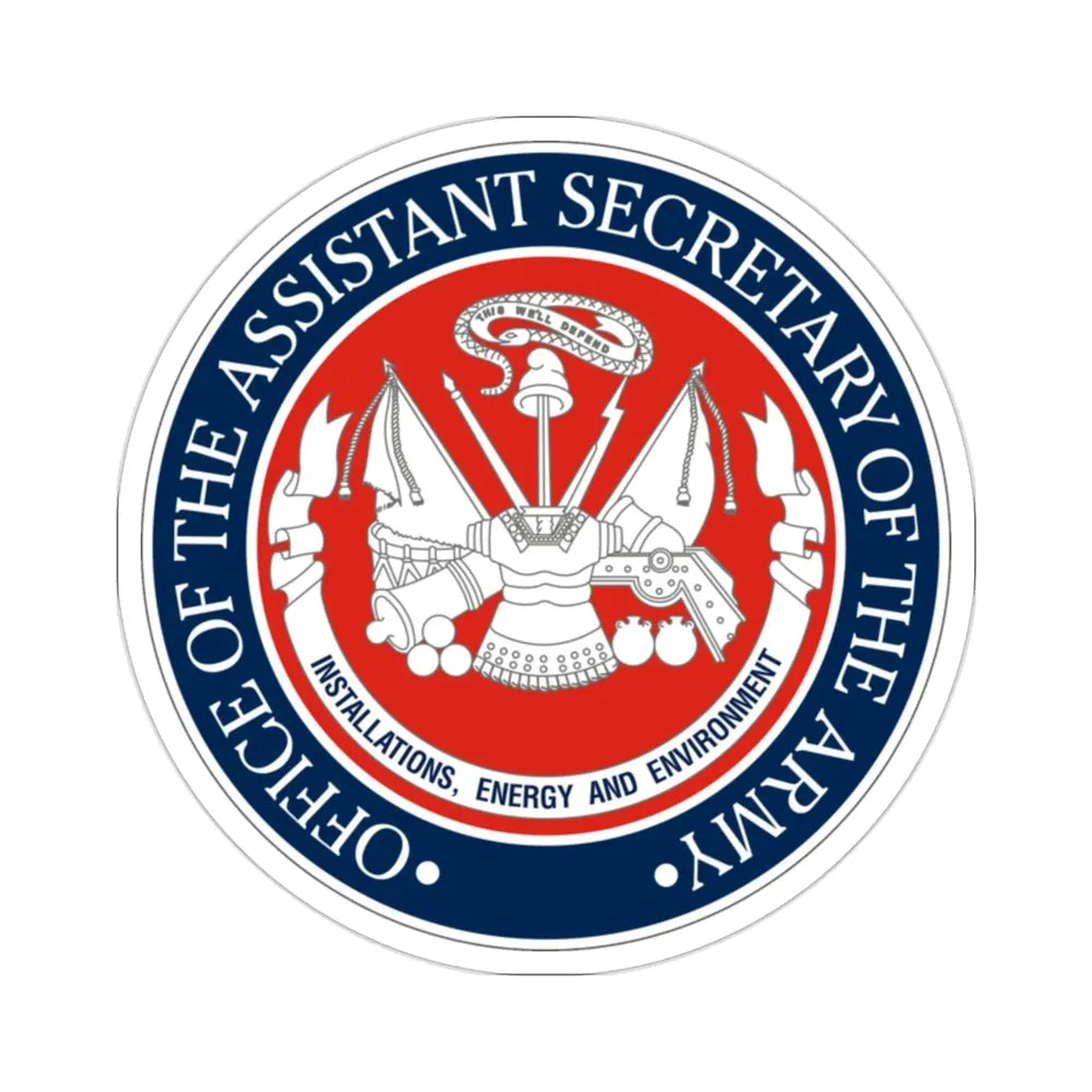 Installations Energy and Environment (U.S. Army) STICKER Vinyl Die-Cut Decal - The Sticker Space