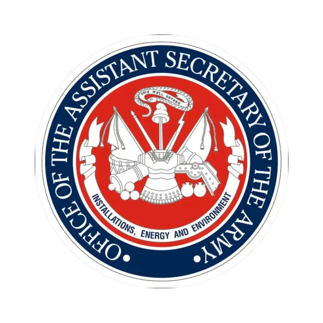 Installations Energy and Environment (U.S. Army) STICKER Vinyl Kiss-Cut Decal - The Sticker Space