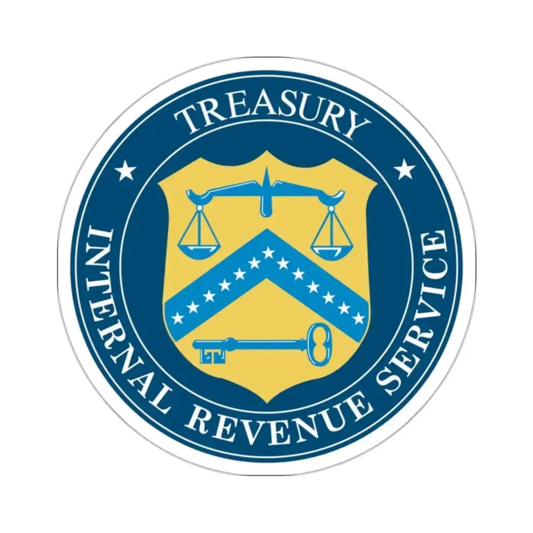 Internal Revenue Service - STICKER Vinyl Kiss-Cut Decal - The Sticker Space