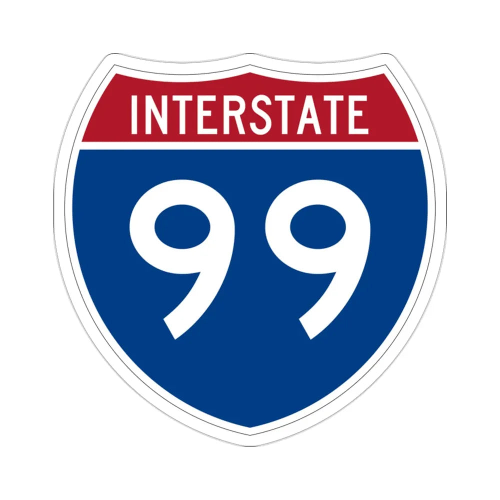 Interstate 99 (U.S. Highways) STICKER Vinyl Die-Cut Decal - The Sticker Space