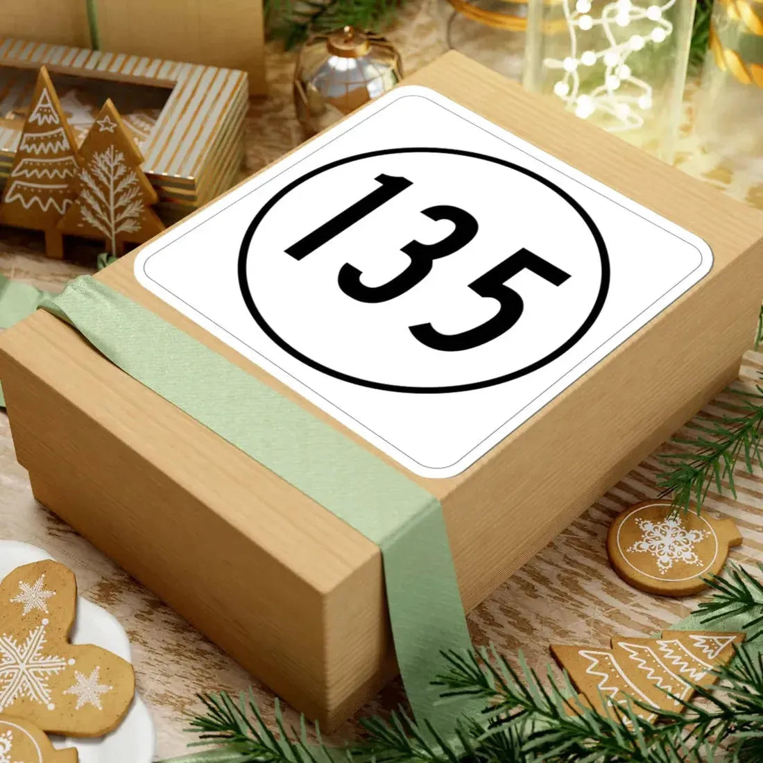 Iowa 135 1948 (Iowa) (Road Sign) STICKER Vinyl Kiss-Cut Decal - The Sticker Space