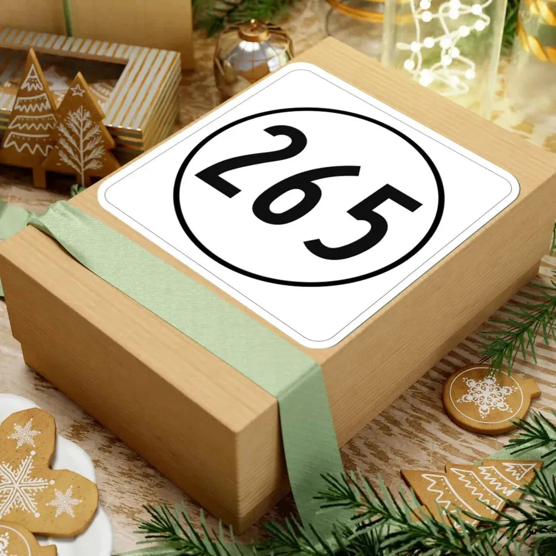 Iowa 265 1948 (Iowa) (Road Sign) STICKER Vinyl Kiss-Cut Decal - The Sticker Space