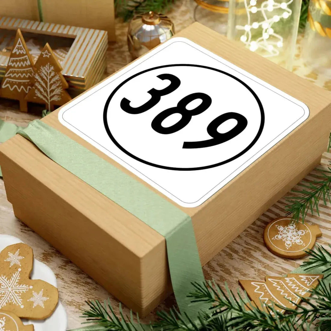 Iowa 389 1948 (Iowa) (Road Sign) STICKER Vinyl Kiss-Cut Decal - The Sticker Space