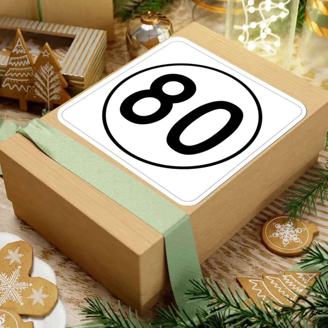 Iowa 80 1948 (Iowa) (Road Sign) STICKER Vinyl Kiss-Cut Decal - The Sticker Space