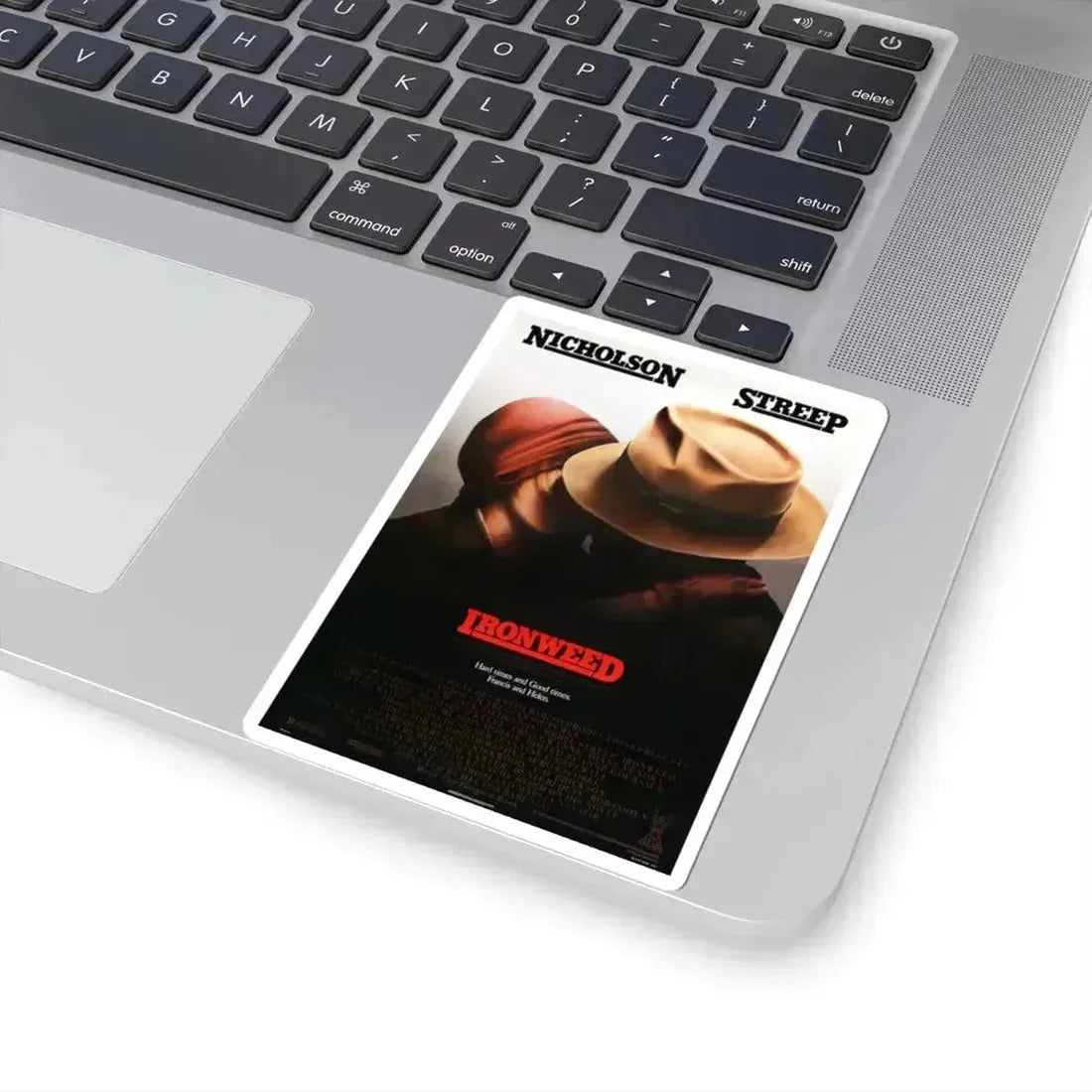 Ironweed 1987 Movie Poster - STICKER Vinyl Kiss-Cut Decal - The Sticker Space