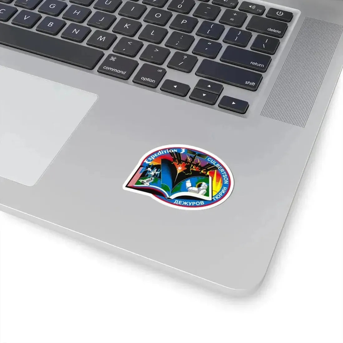ISS Expedition 3 (NASA) STICKER Vinyl Kiss-Cut Decal - The Sticker Space