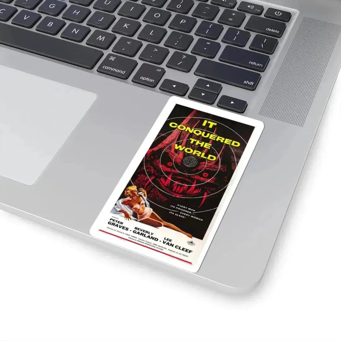 IT CONQUERED THE WORLD (2) 1956 Movie Poster - STICKER Vinyl Kiss-Cut Decal - The Sticker Space
