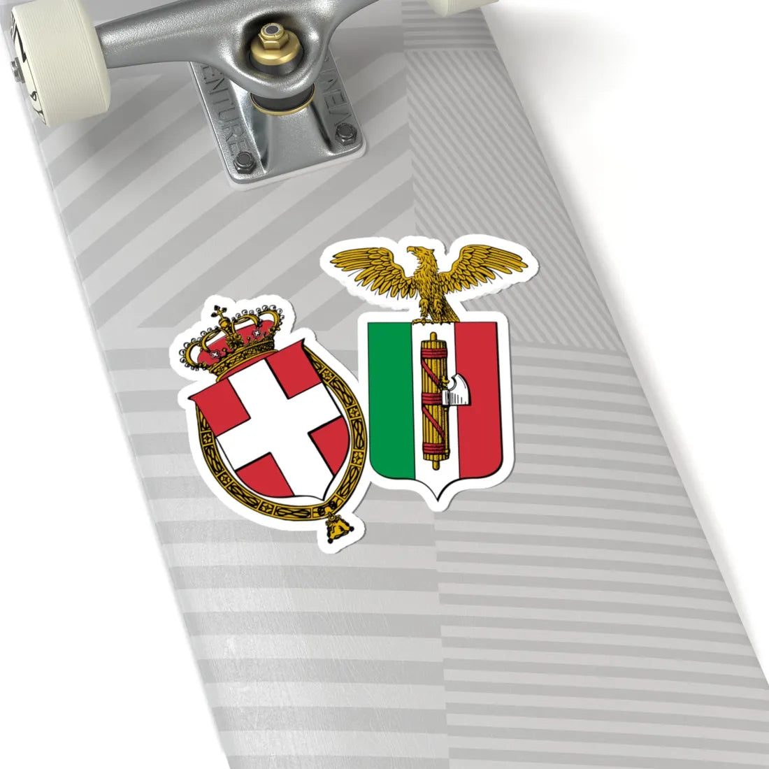 ITA Kingdom of Italy 1927-1929 COA lesser (Italy) (Coat of Arms) STICKER Vinyl Kiss-Cut Decal - The Sticker Space