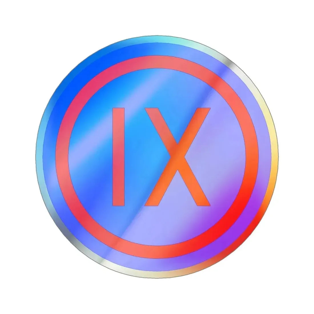 IX Corps (U.S. Army) Holographic STICKER Die-Cut Vinyl Decal - The Sticker Space