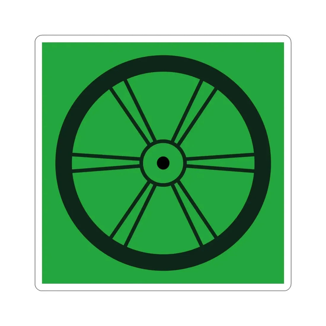 Janata Dal Flag (India) STICKER Vinyl Die-Cut Decal - The Sticker Space