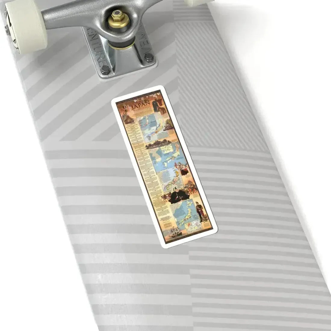 Japan - Historical (1984) (Map) STICKER Vinyl Kiss-Cut Decal - The Sticker Space