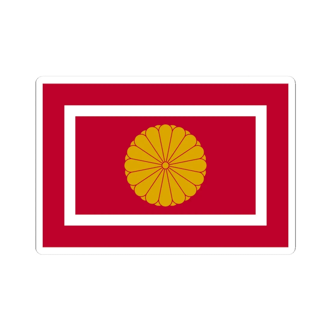 Japan Koutaisison Flag (Japan) STICKER Vinyl Kiss-Cut Decal - The Sticker Space