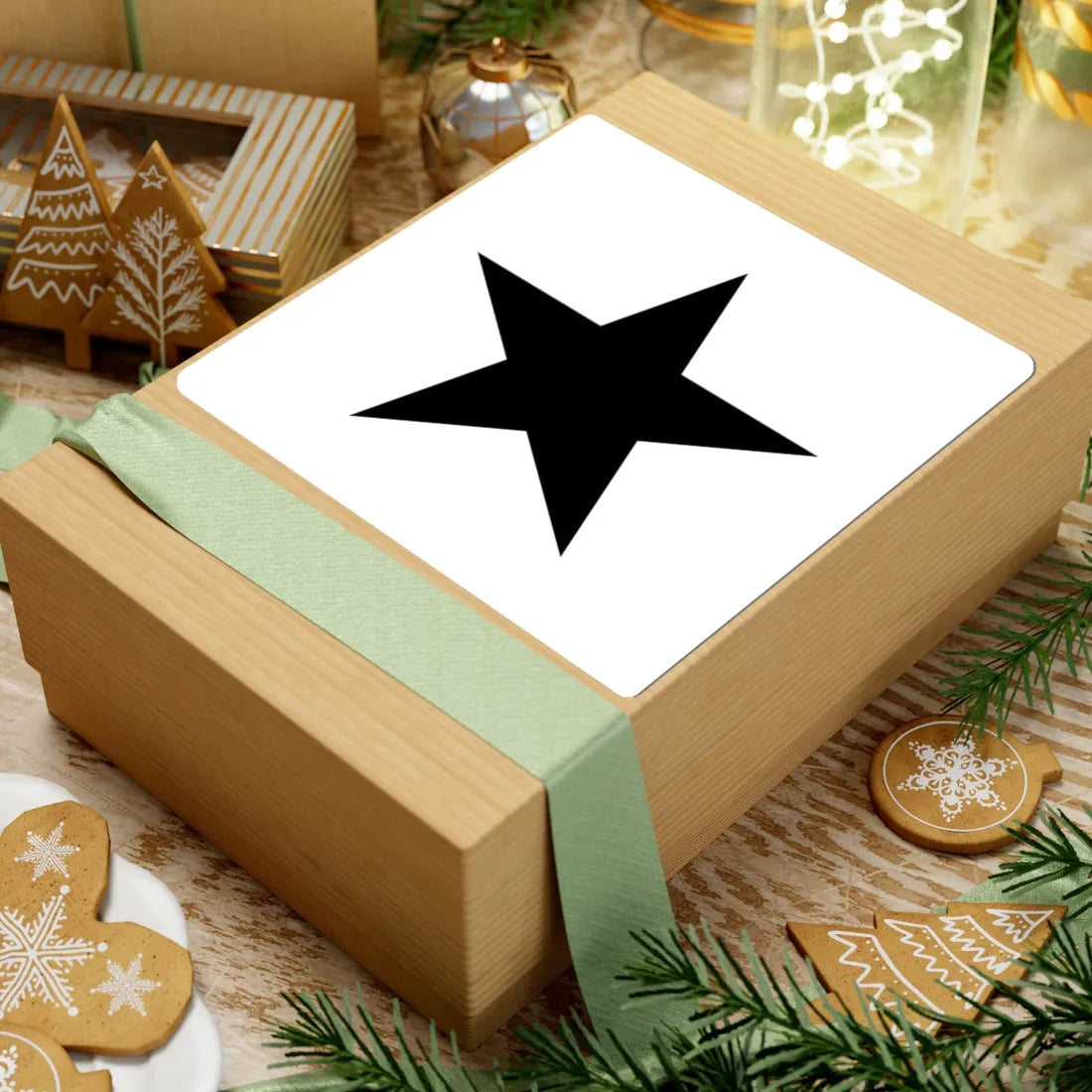 Japanese Crest GinboshiWhite background (Japan) (Coat of Arms) STICKER Vinyl Kiss-Cut Decal - The Sticker Space