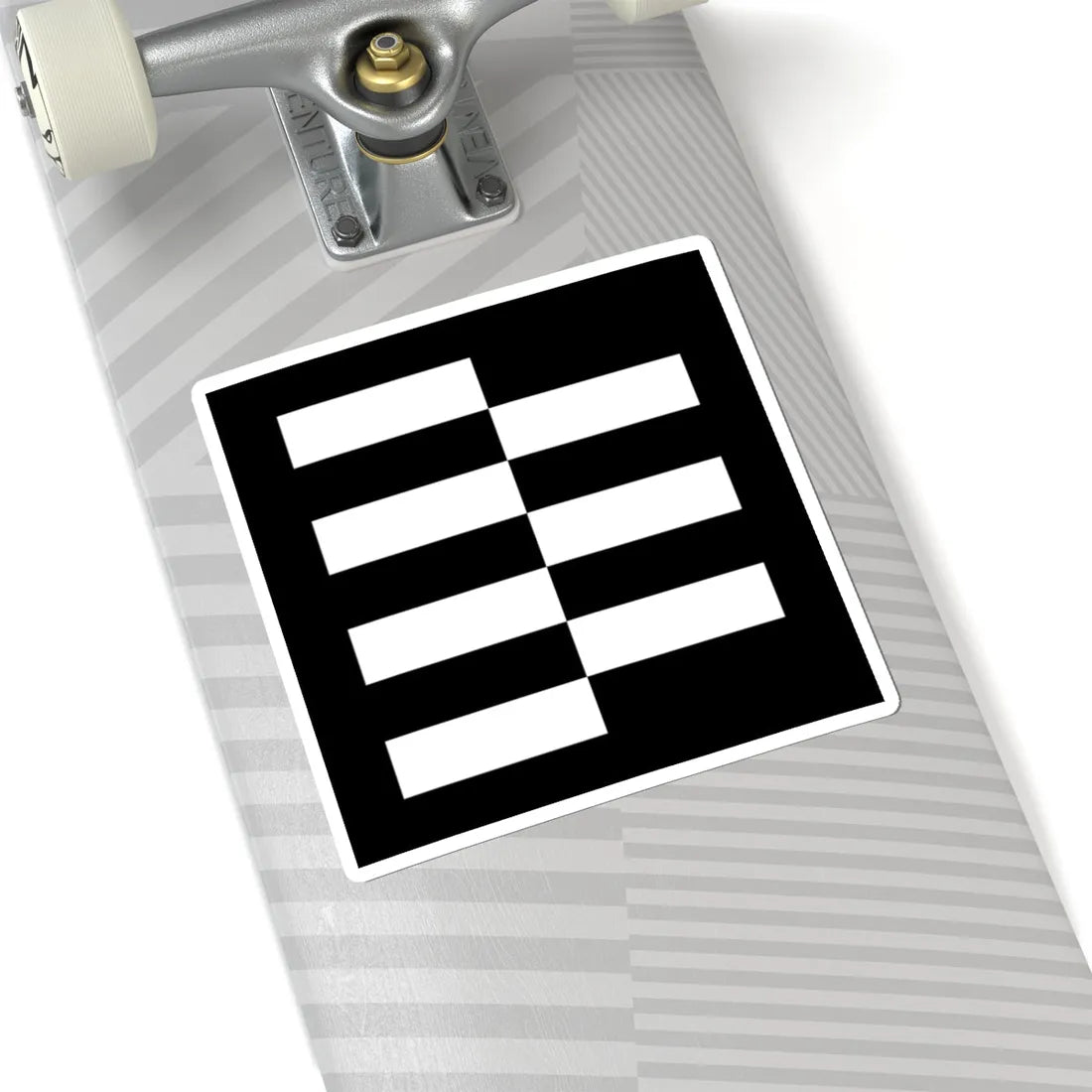 Japanese Crest kuichigai nanatu Hiki (Japan) (Coat of Arms) STICKER Vinyl Kiss-Cut Decal - The Sticker Space