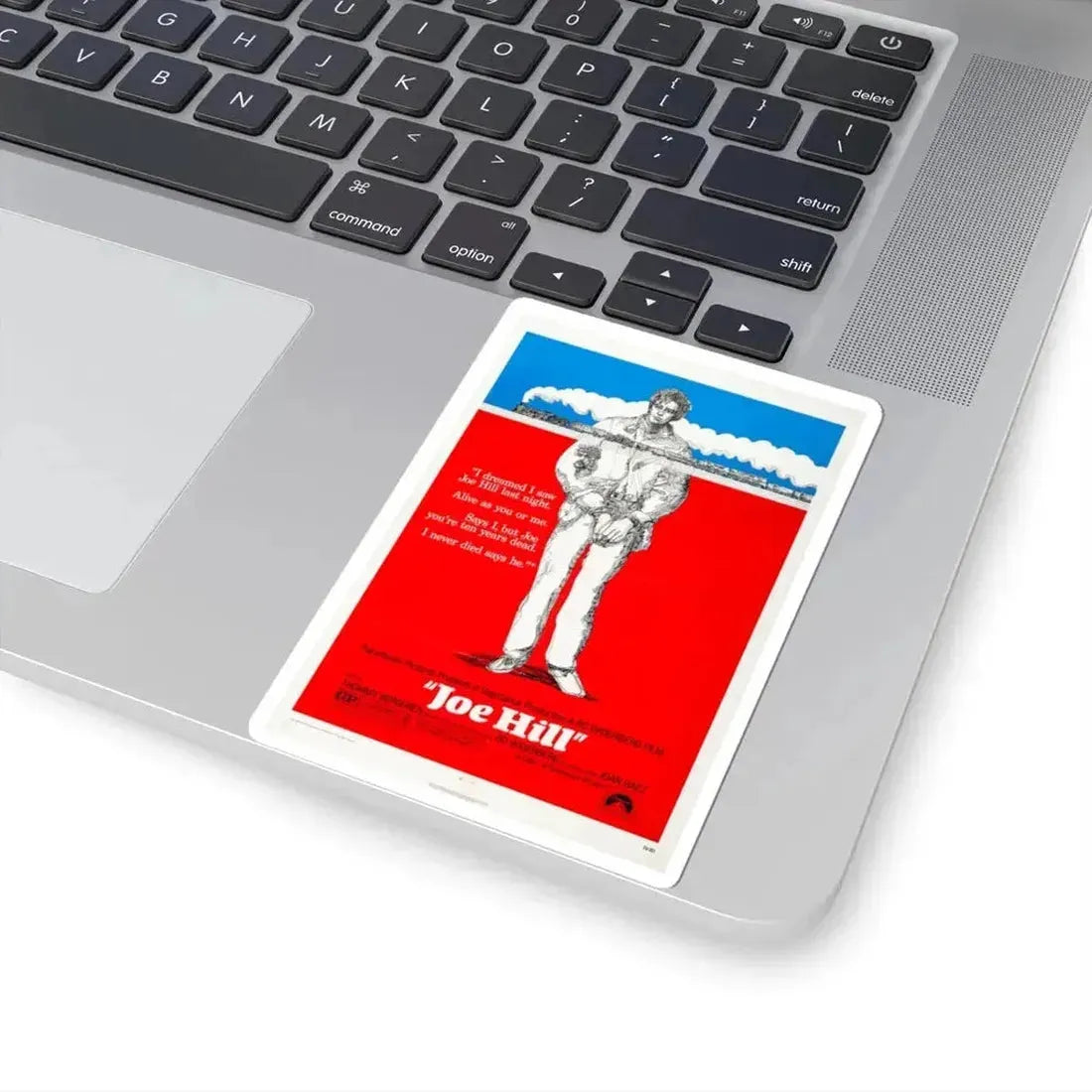 Joe Hill 1971 Movie Poster - STICKER Vinyl Kiss-Cut Decal - The Sticker Space