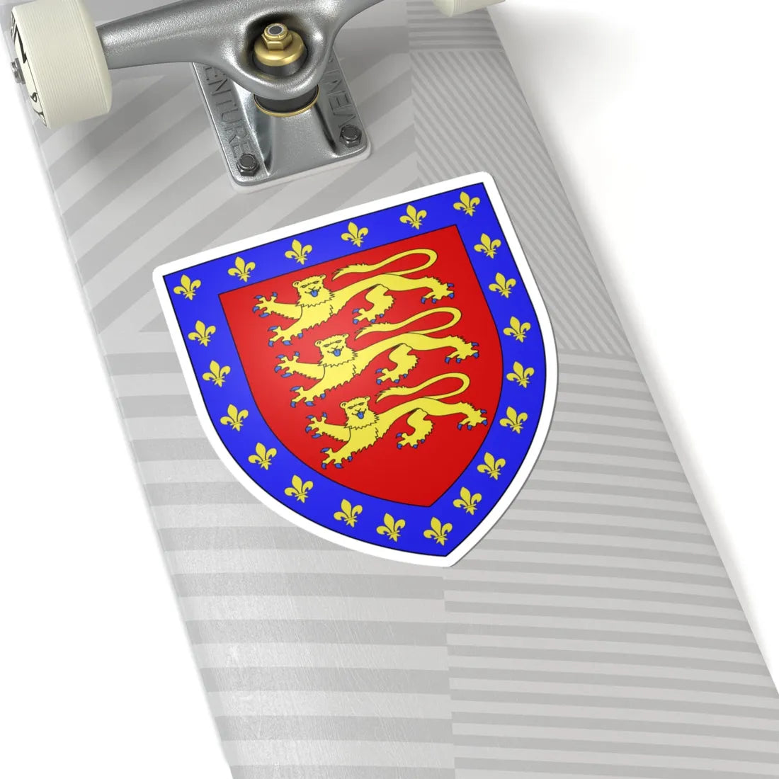 John of Eltham Arms (England) (Coat of Arms) STICKER Vinyl Kiss-Cut Decal - The Sticker Space