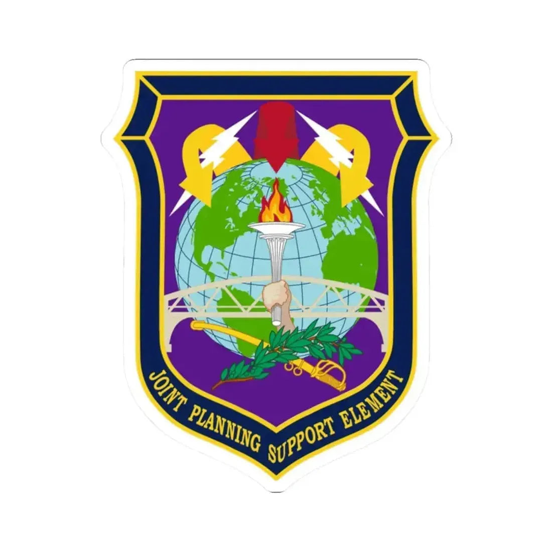 Joint Planning Support (U.S. Army) STICKER Vinyl Kiss-Cut Decal - The Sticker Space