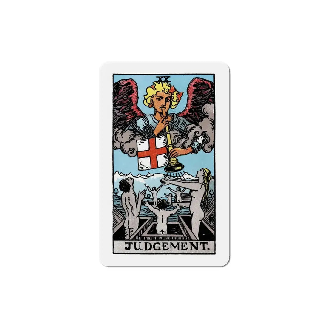 Judgement (Tarot Card) Refrigerator Magnet - The Sticker Space