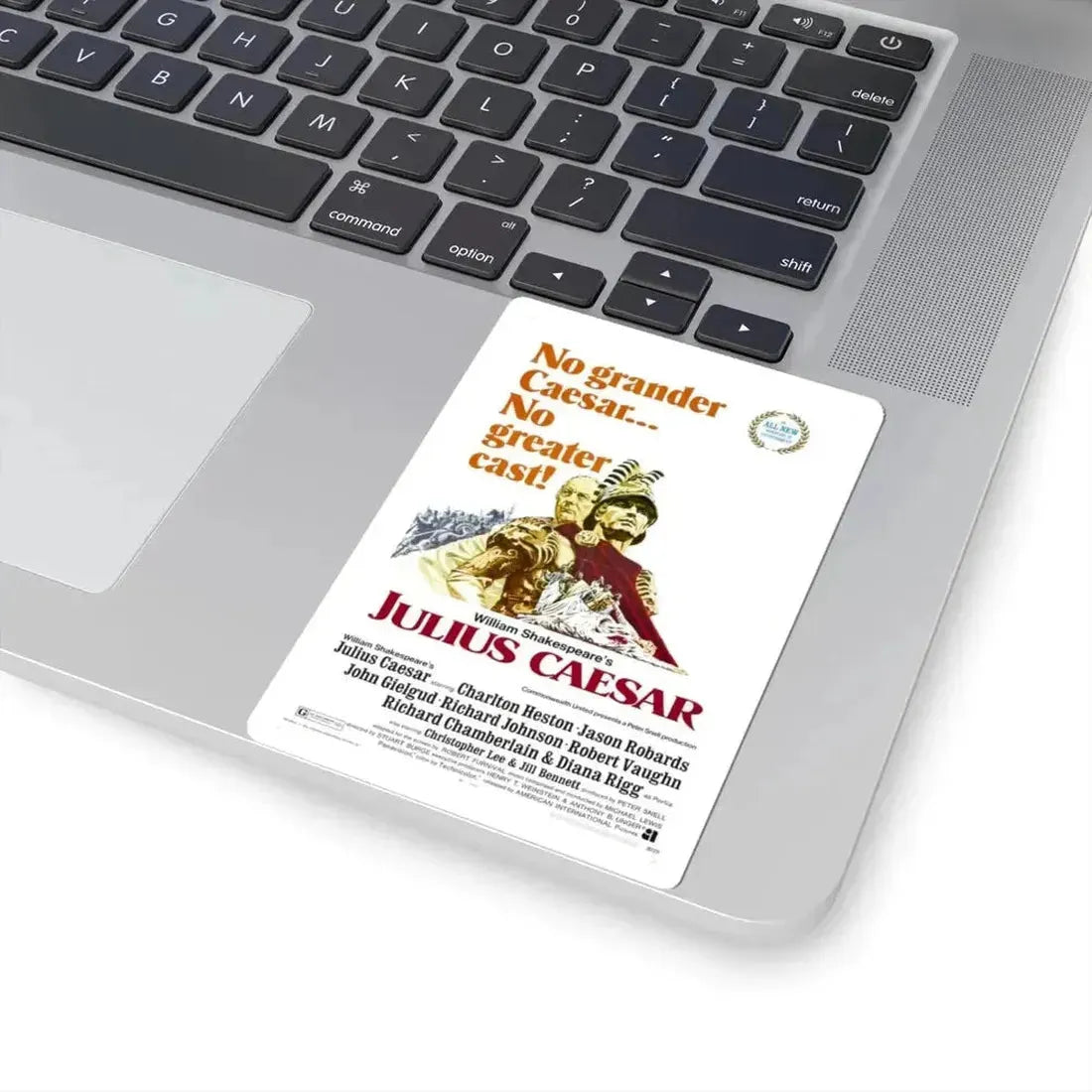 Julius Caesar 1970 Movie Poster - STICKER Vinyl Kiss-Cut Decal - The Sticker Space