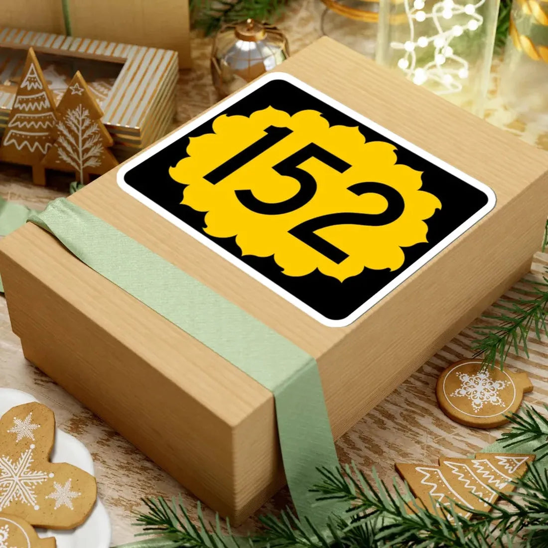 K-152 (Kansas) (Road Sign) STICKER Vinyl Kiss-Cut Decal - The Sticker Space