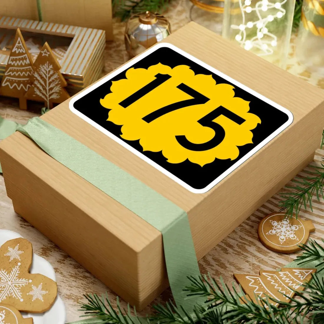 K-175 (Kansas) (Road Sign) STICKER Vinyl Kiss-Cut Decal - The Sticker Space