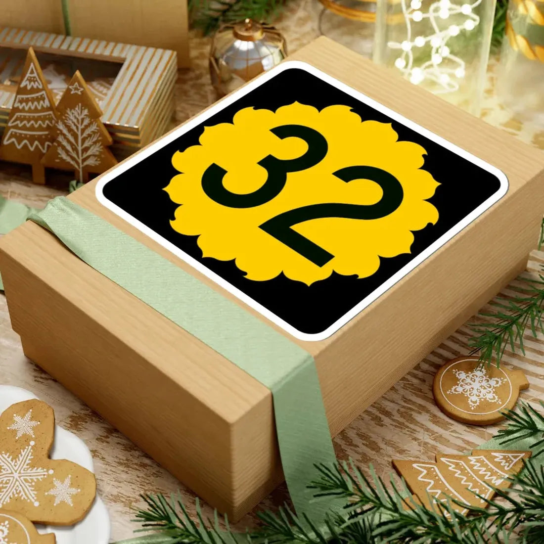 K-32 (Kansas) (Road Sign) STICKER Vinyl Kiss-Cut Decal - The Sticker Space