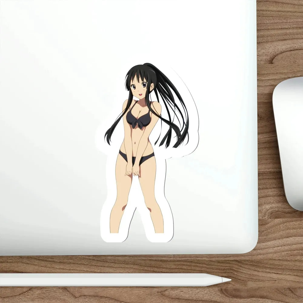 K-ON! - Mio Akiyama v3 (Anime/Ecchi/Waifu) STICKER Vinyl Die-Cut Decal - The Sticker Space