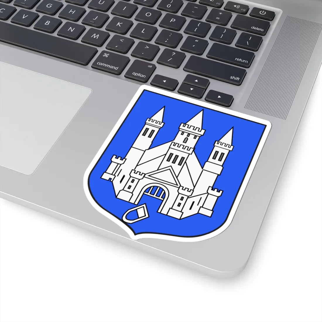 Kampen kleine wapen (Netherlands) (Coat of Arms) STICKER Vinyl Kiss-Cut Decal - The Sticker Space