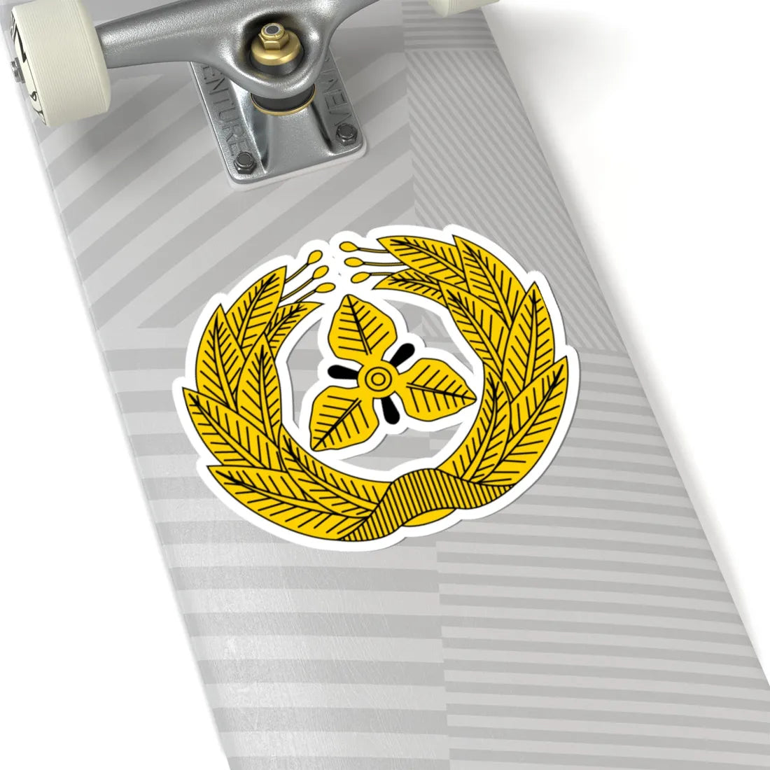 Karafuto government tax official emblem (Russia) (Coat of Arms) STICKER Vinyl Kiss-Cut Decal - The Sticker Space