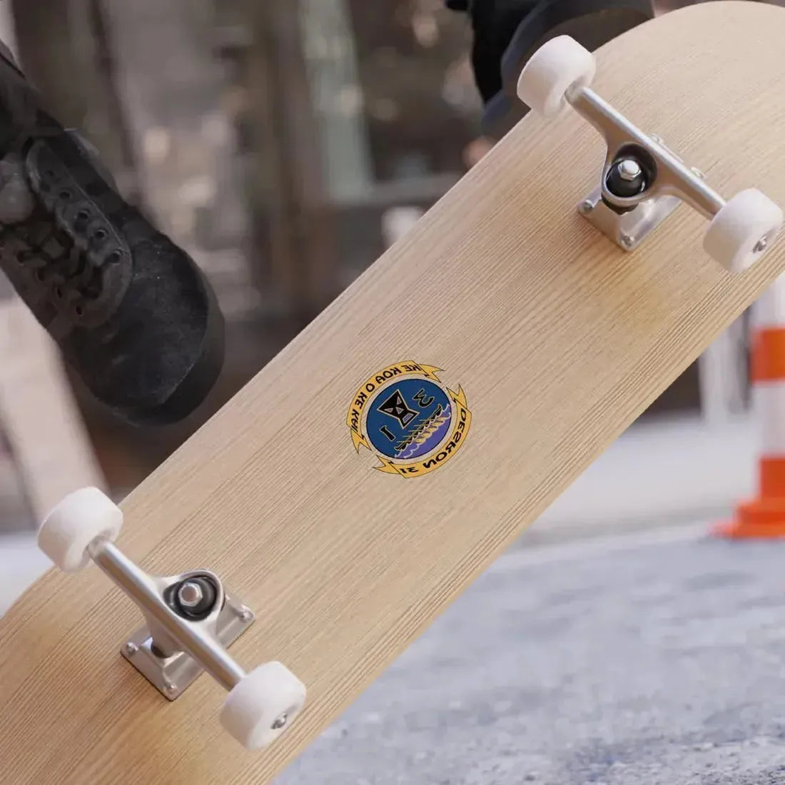 Ke Koa O Ke Kai DESRON 31 (U.S. Navy) REVERSE PRINT Transparent Die-Cut STICKER - The Sticker Space