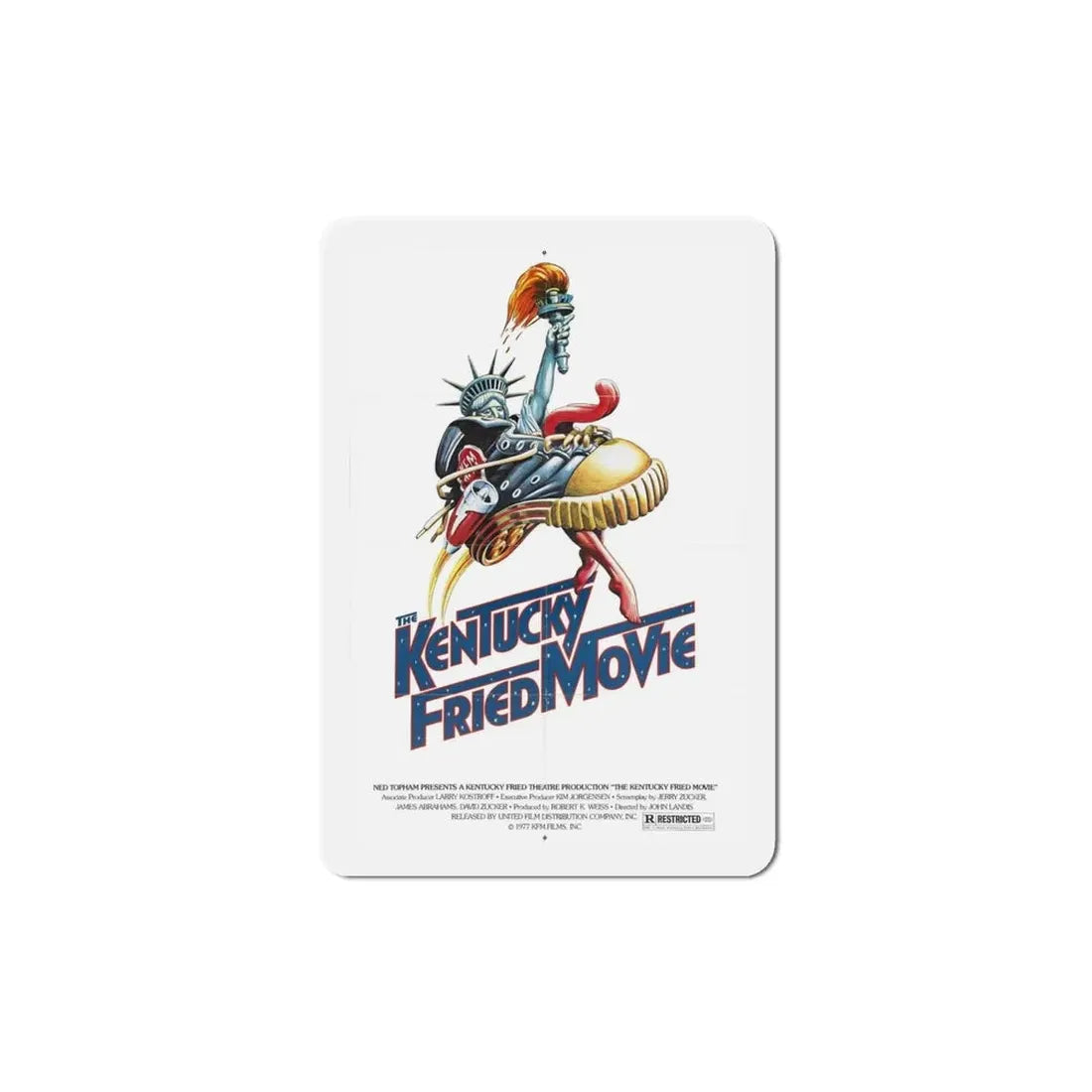 Kentucky Fried Movie 1977 Movie Poster Refrigerator Magnet - The Sticker Space