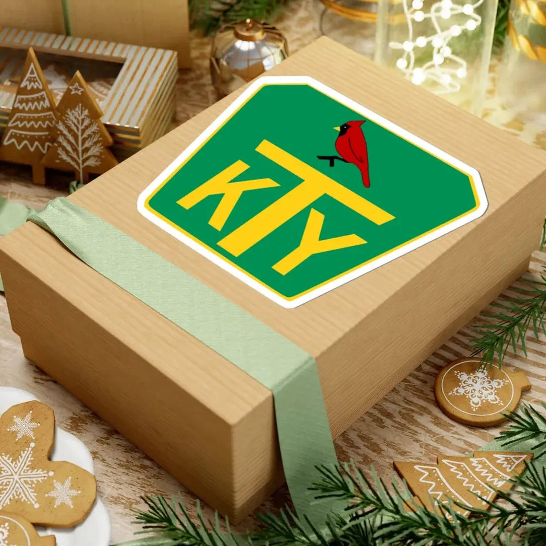 Kentucky Turnpike shield (Kentucky) (Road Sign) STICKER Vinyl Kiss-Cut Decal - The Sticker Space