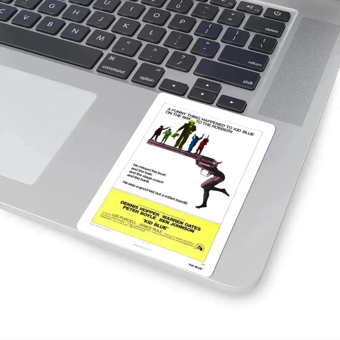 Kid Blue 1973 Movie Poster - STICKER Vinyl Kiss-Cut Decal - The Sticker Space