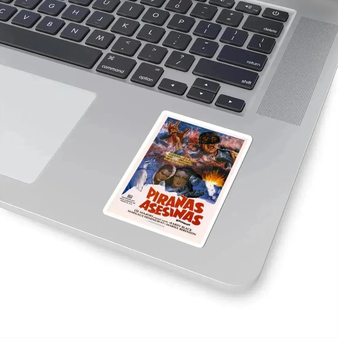 KILLER FISH (MEXICO) 1979 Movie Poster - STICKER Vinyl Kiss-Cut Decal - The Sticker Space