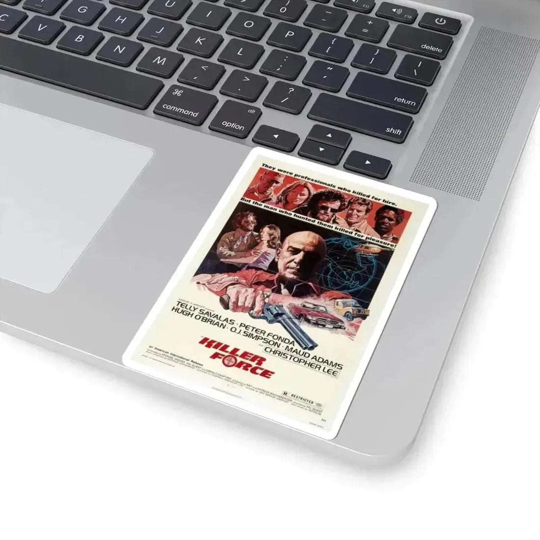 Killer Force 1976 Movie Poster - STICKER Vinyl Kiss-Cut Decal - The Sticker Space