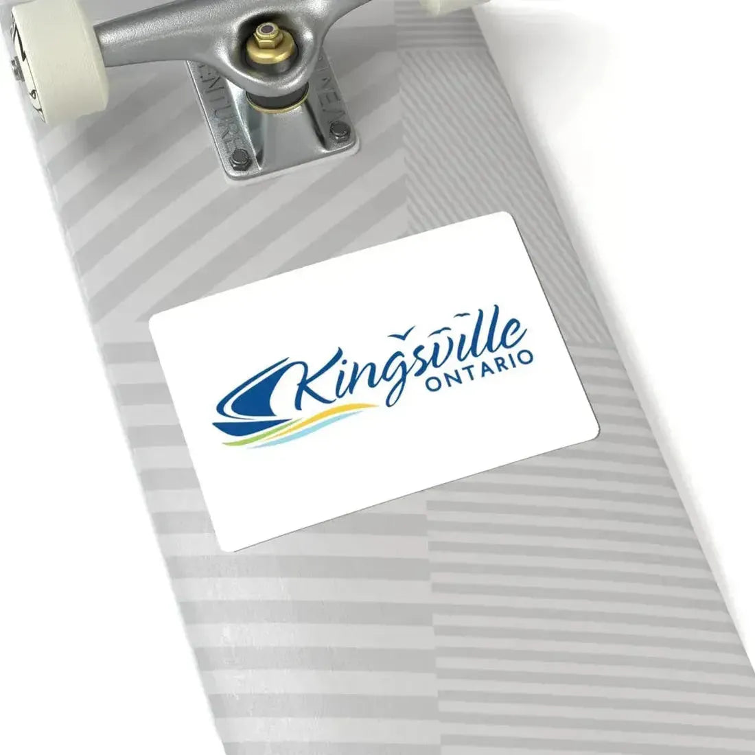 Kingsville Ontario Flag (Canada) STICKER Vinyl Kiss-Cut Decal - The Sticker Space