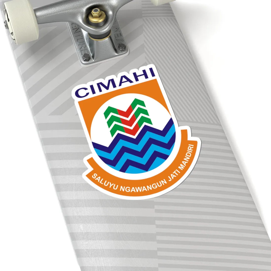 Kota Cimahi (Indonesia) (Coat of Arms) STICKER Vinyl Kiss-Cut Decal - The Sticker Space
