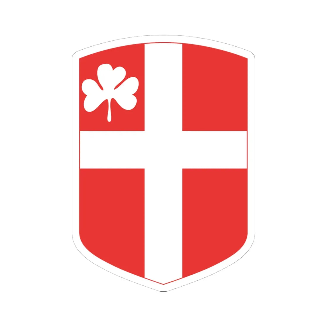 Kristiine linnaosa vapp (Estonia) (Coat of Arms) STICKER Vinyl Kiss-Cut Decal - The Sticker Space