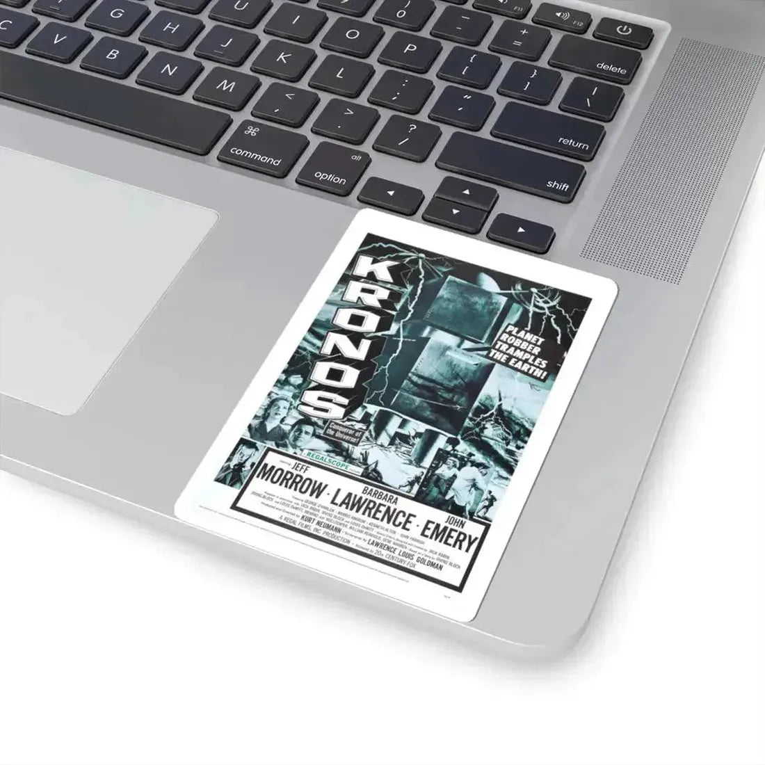 KRONOS 1957 Movie Poster - STICKER Vinyl Kiss-Cut Decal - The Sticker Space