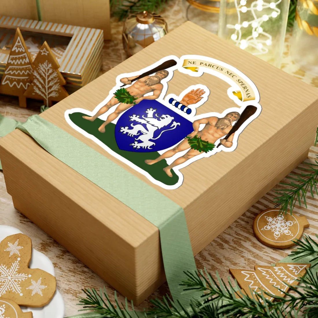 Lamont of That Ilk coat of arms (Scotland) (Coat of Arms) STICKER Vinyl Kiss-Cut Decal - The Sticker Space