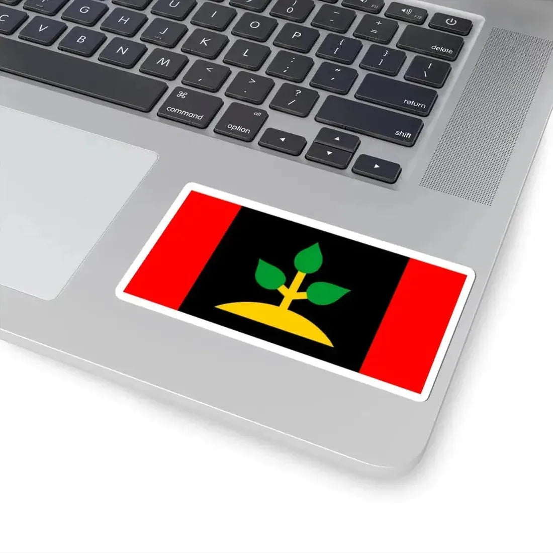 Larrakian-flag (Australia) STICKER Vinyl Kiss-Cut Decal - The Sticker Space