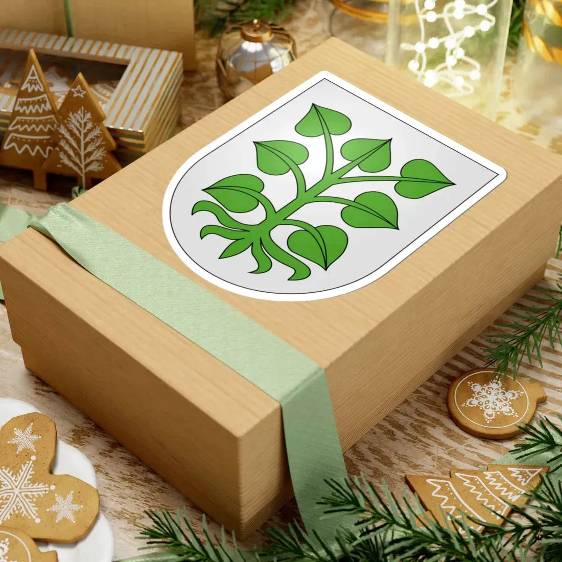 Laupen-coat of arms (Switzerland) (Coat of Arms) STICKER Vinyl Kiss-Cut Decal - The Sticker Space