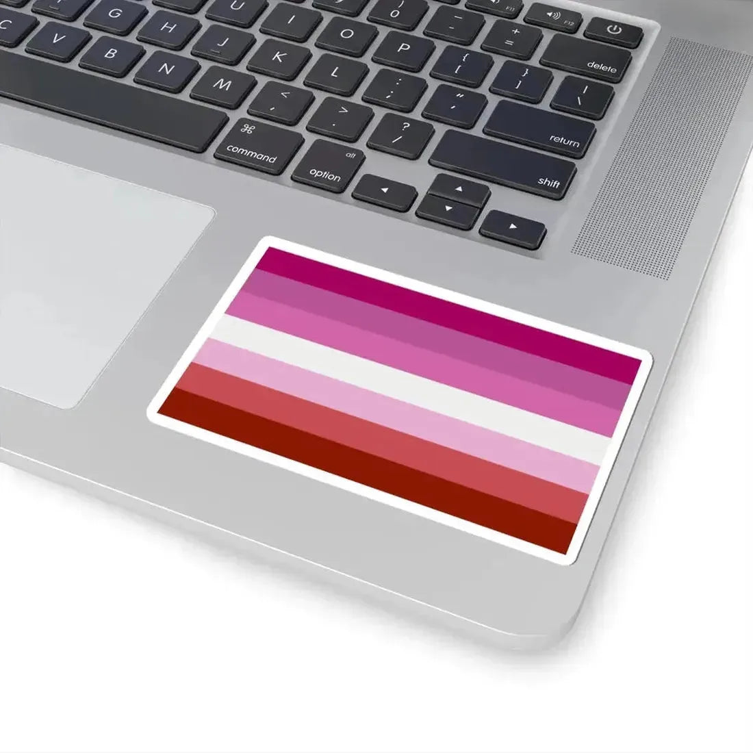 Lesbian Pride Flag - STICKER Vinyl Kiss-Cut Decal - The Sticker Space