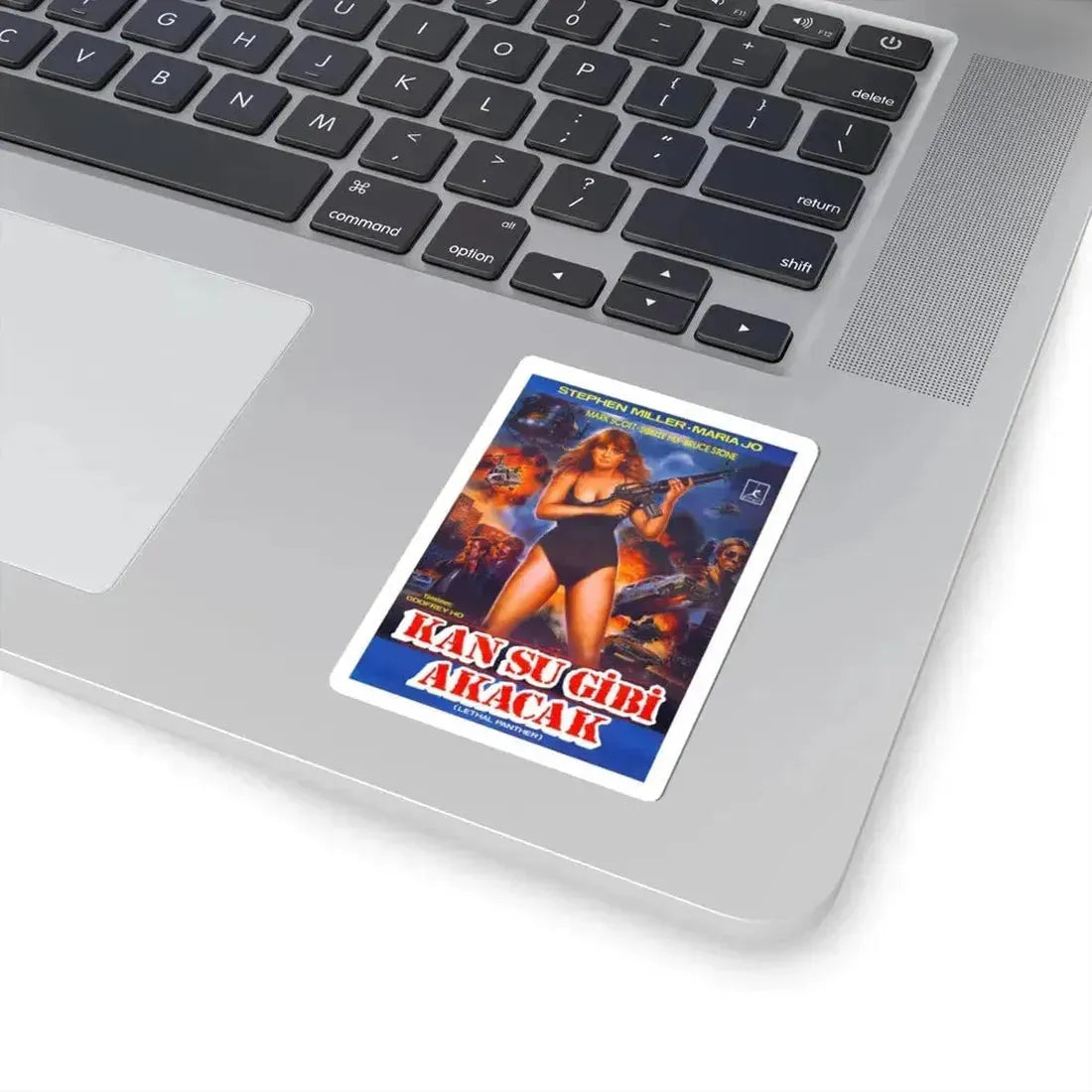 LETHAL PANTHER 1990 Movie Poster - STICKER Vinyl Kiss-Cut Decal - The Sticker Space