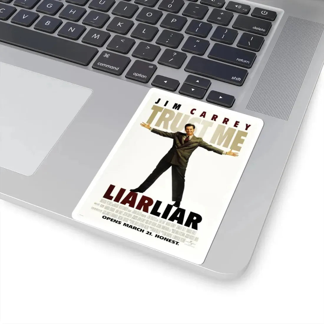 Liar Liar 1997 Movie Poster - STICKER Vinyl Kiss-Cut Decal - The Sticker Space