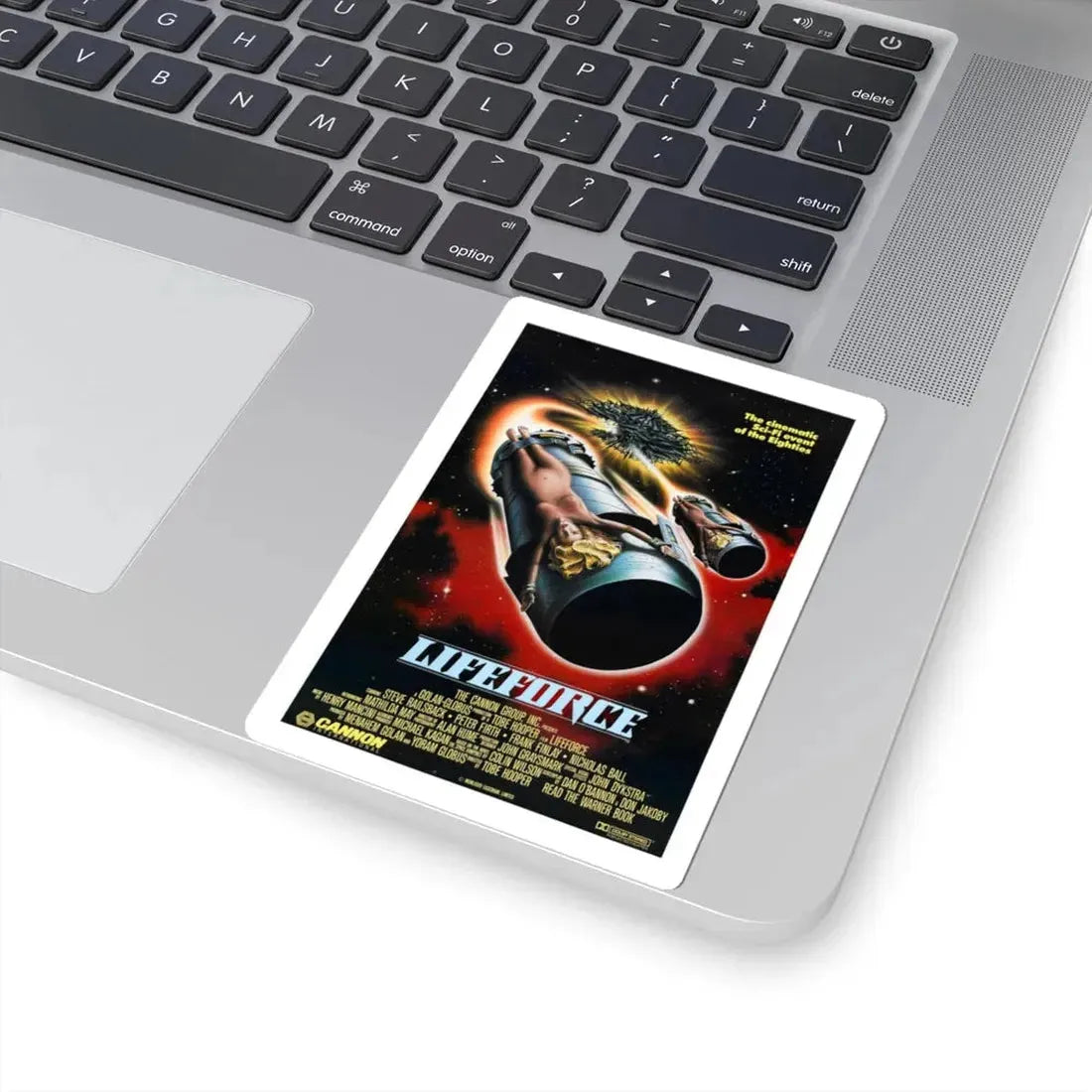 LIFEFORCE 1985 Movie Poster - STICKER Vinyl Kiss-Cut Decal - The Sticker Space
