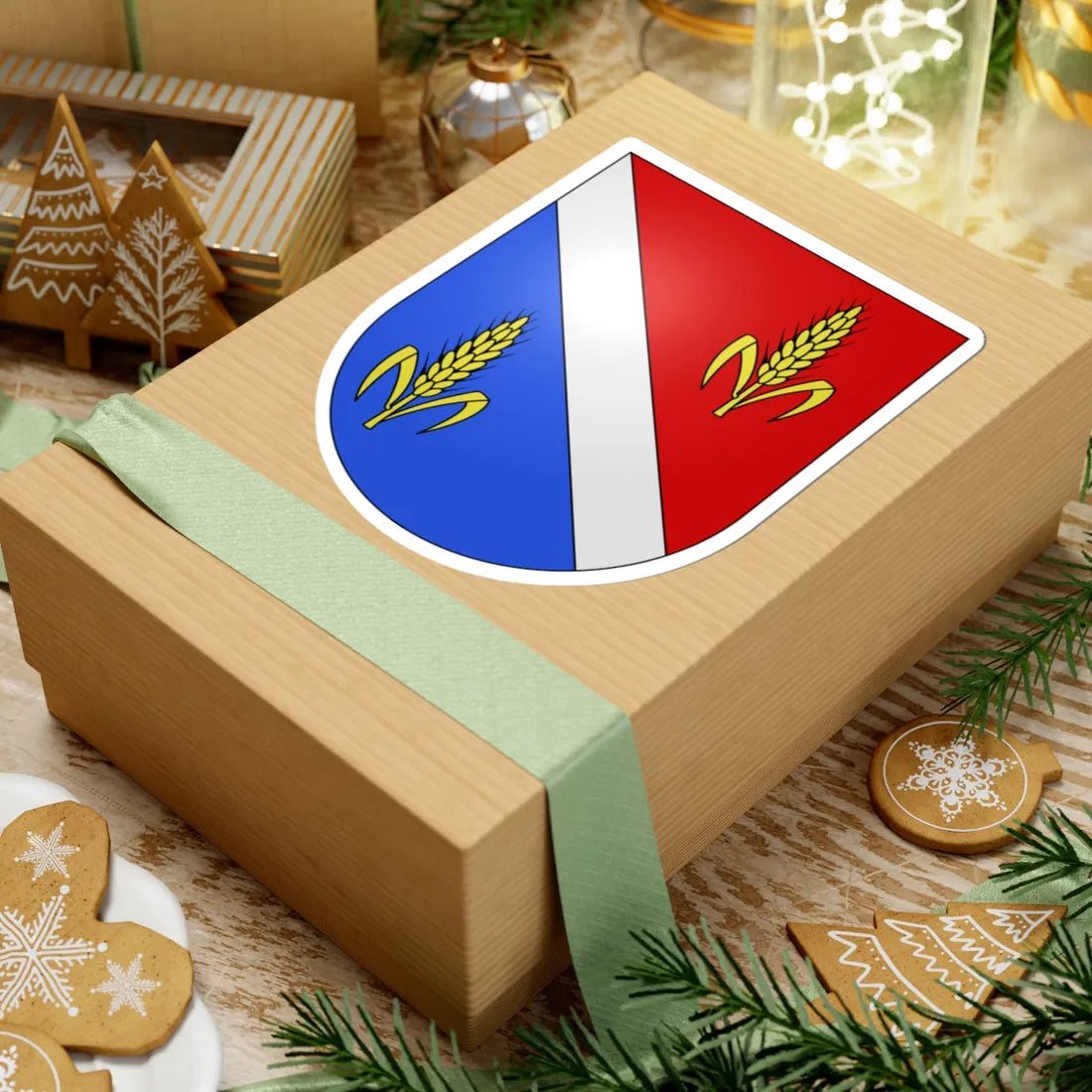 Ligornetto-coat of arms (Switzerland) (Coat of Arms) STICKER Vinyl Kiss-Cut Decal - The Sticker Space